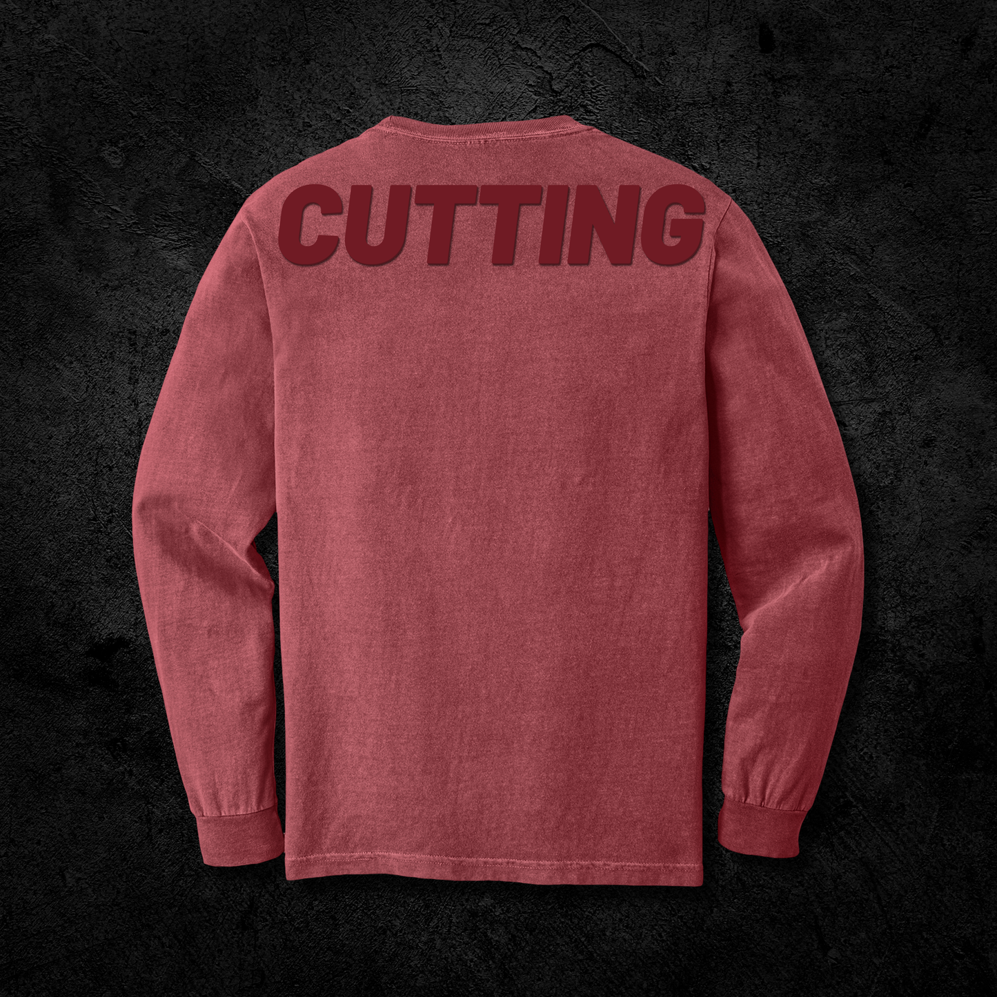 Classic "Cutting" Gym Long Sleeve Tee