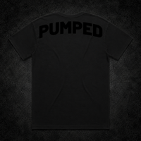 Limited Edition Solid Black Oversized Pumped Tee