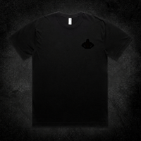 Limited Edition Solid Black Oversized Pumped Tee