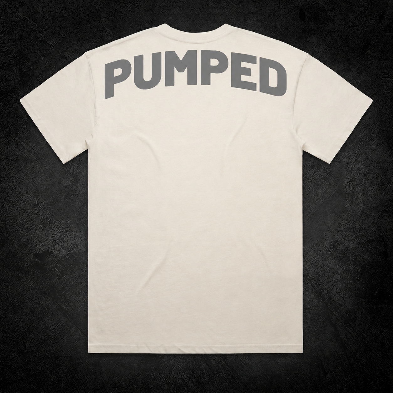 Limited Edition Ecru Oversized Pump Tee