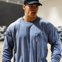 Classic "Bulking" Gym Long Sleeve Tee